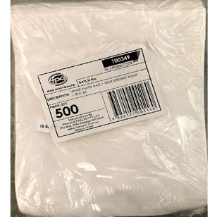 FPA PAPER BAG WHITE 1 WIDE 178 X 165MM (500)