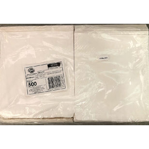 FPA WHITE BAG GREASEPROOF 1 SQUARE 178x178MM STRUNG (500)