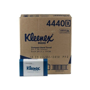 KLEENEX 4440 COMPACT TOWEL UNBLEACHED 29.5X19CM CTN (2160)