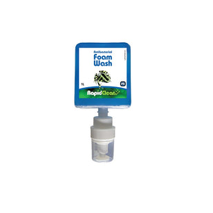 RAPID CLEAN FOAM WASH ANTIBACTERIAL POD 1LTR
