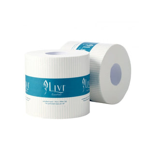 LIVI ESSENTIALS CENTRE FEED TOWEL 1 PLY 19X300M CTN (4)