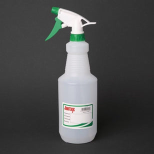 JANTEX SPRAY BOTTLE W TRIGGER GREEN 750ML