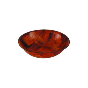 TRENTON SALAD BOWL WOVEN WOOD 300MM