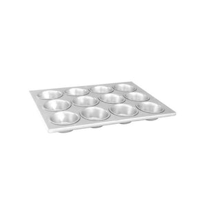 TRENTON ALUM H/D MUFFIN PAN 12 CUP 355x270MM