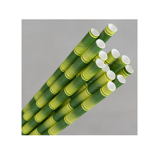 ECO PAPER REGULAR STRAWS BAMBOO (250)