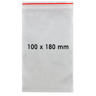 BULLSEYE SELF SEAL POLYBAG 100x180MM 50UM (1000)