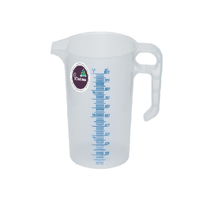 CHEF INOX BLUE SCALE POLY MEASURING JUG 1LTR