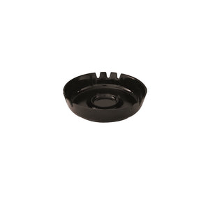 TRENTON ASHTRAY BAKELITE ROUND BLACK 170MM