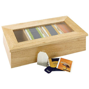 OLYMPIA TEA BOX  4 COMPARTMENT 90 X 335 X 200 MM