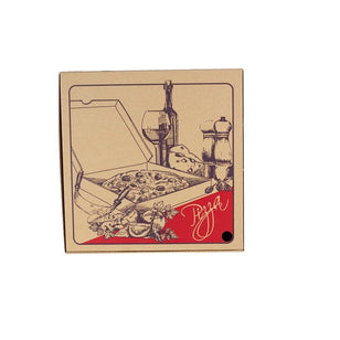 CAPRI PIZZA BOX 9' BROWN 50PK