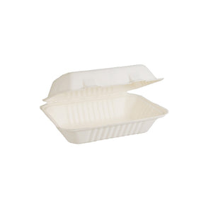 ENVRO NATURAL FIBRE SNACK BOX 230MMX165MM (125)
