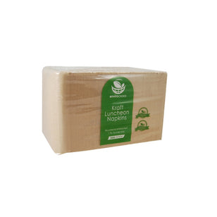 ENVIROCHOICE KRAFT 1 PLY LUNCHEON QTR FOLD NAPKIN (500)