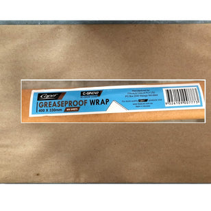 WHITE GREASEPROOF PAPER 1/2 CUT 400MM x 330MM (800)