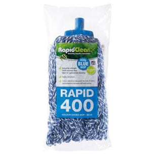 RAPID CLEAN CONTRACTOR MOPHEAD BLUE 400GM