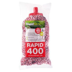 RAPID CLEAN CONTRACTOR MOPHEAD RED 400GM