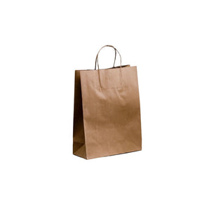 PAPER BAG BROWN SMALL 350x260x110MM (50)