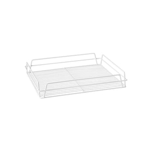 TRENTON GLASS TRAY 17 X 14 WHITE