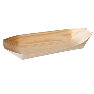 BIO WOOD OVAL BOAT 170 X 85 50PK
