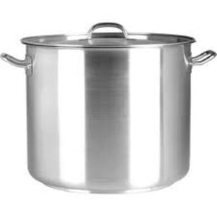 CHEF INOX S/S ELITE STOCKPOT 10.75LTR W/LID