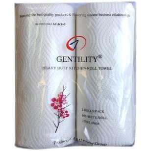 GENTILITY KITCHEN ROLL TOWEL 65 SHEETS CTN (24)