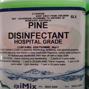 SHINAX HOSPITAL GRADE DISINFECTANT PINE 5LTR