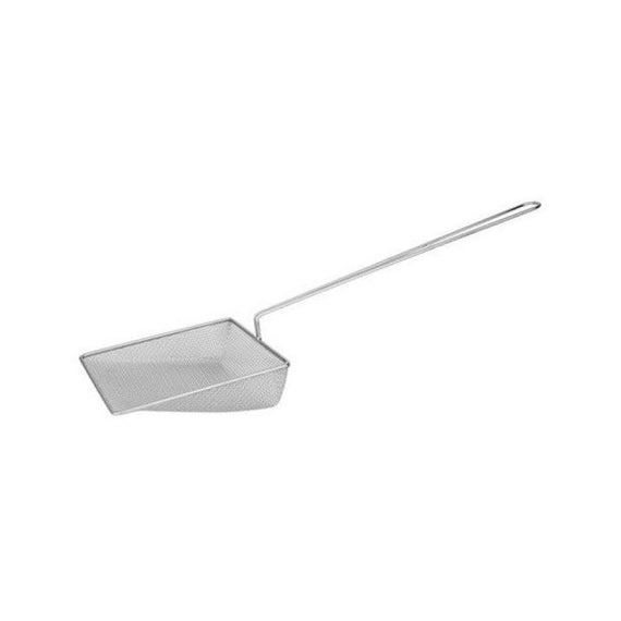 TRENTON SHOVEL FINE MESH CHROME 220X220MM  460MM LONG