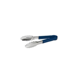 TRENTON S/S COLOUR CODED TONGS BLUE 230MM