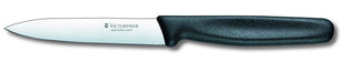 VICTORINOX PARING KNIFE POINTED 10CM BLACK HANDLE
