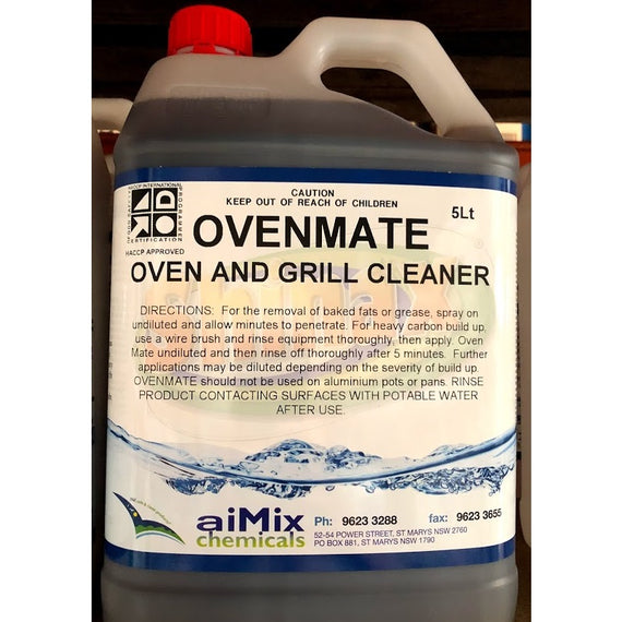 SHINAX OVENMATE OVEN & GRILL CLEANER 5LTR