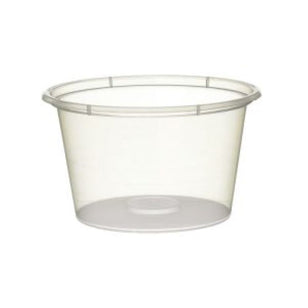 CHANROL ROUND CLEAR CONTAINER 120ML (100)