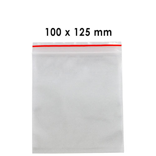 BULLSEYE SELF SEAL POLYBAG 100x125MM 50UM (100)