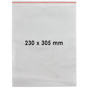 BULLSEYE SELF SEAL POLYBAG 230x305MM 50UM (1000)