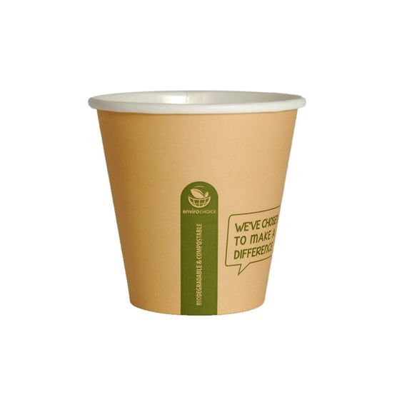 ENVIRO COFFEE CUP KRAFT 12OZ (50)