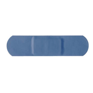 ACARE BLUE DETECTABLE PLASTERS STANDARD 75 X 25MM 100PK