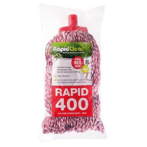 RAPID CLEAN MOPHEAD RED 400GM