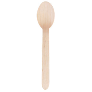 ONE TREE ECO FRIENDLY WOODEN SPOONS (100)