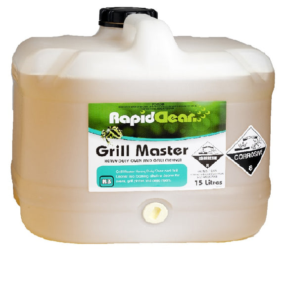 RAPID CLEAN GRILLMASTER (OVEN/GRILL CLEANER) 15LTR