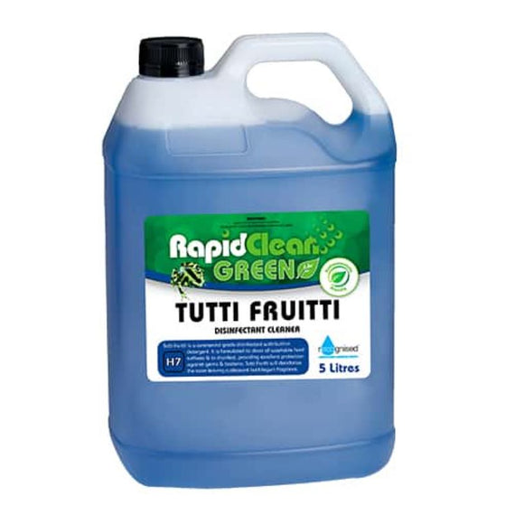 RAPID CLEAN TUTTI FRUITTI DISINFECTANT 5LTR