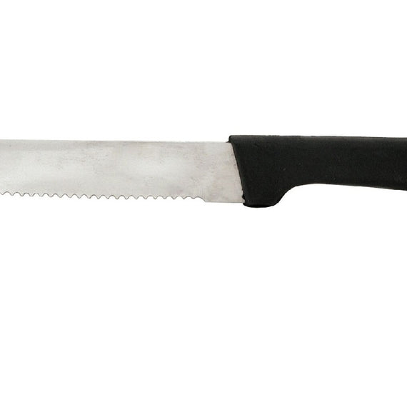 TRENTON STEAK KNIFE POINT EDGE BLACK HANDLE (12)